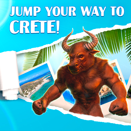 Are you ready to jump your way to Crete?!