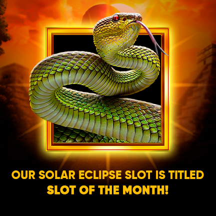 Solar Eclipse is awarded Slot of The Month by SlotsMates!