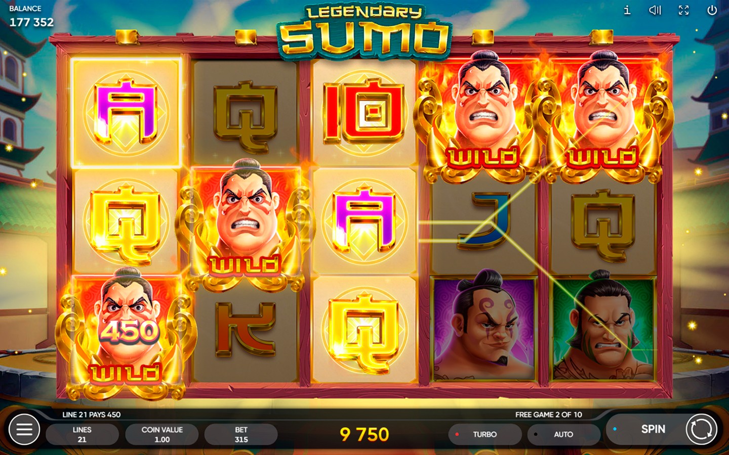 CASINO SLOT PROVIDER | Legendary Sumo slot is out!