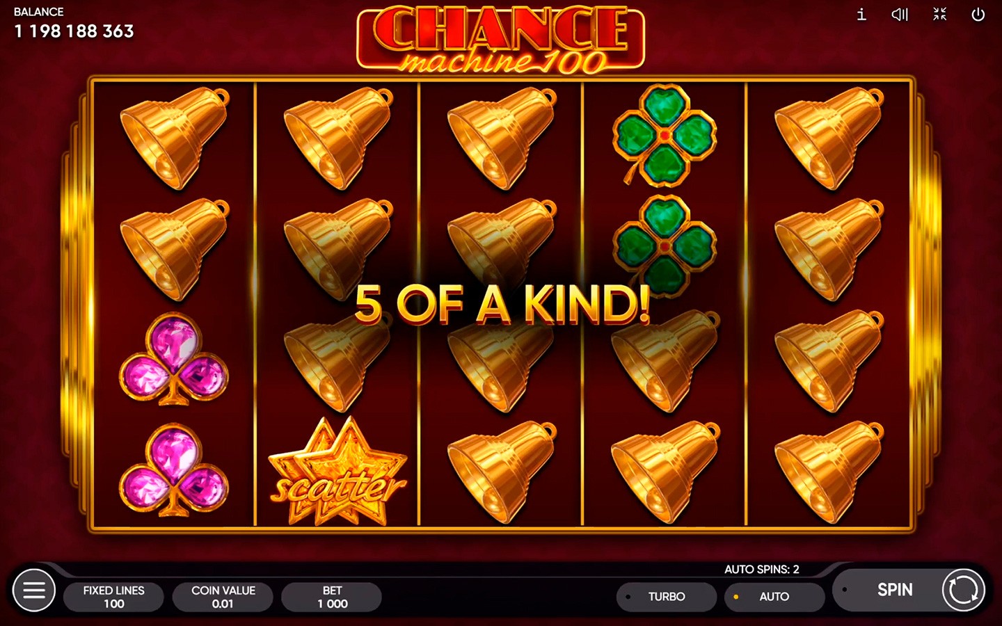 BEST CLASSIC CASINO GAMES | Try CHANCE MACHINE 100 SLOT now!