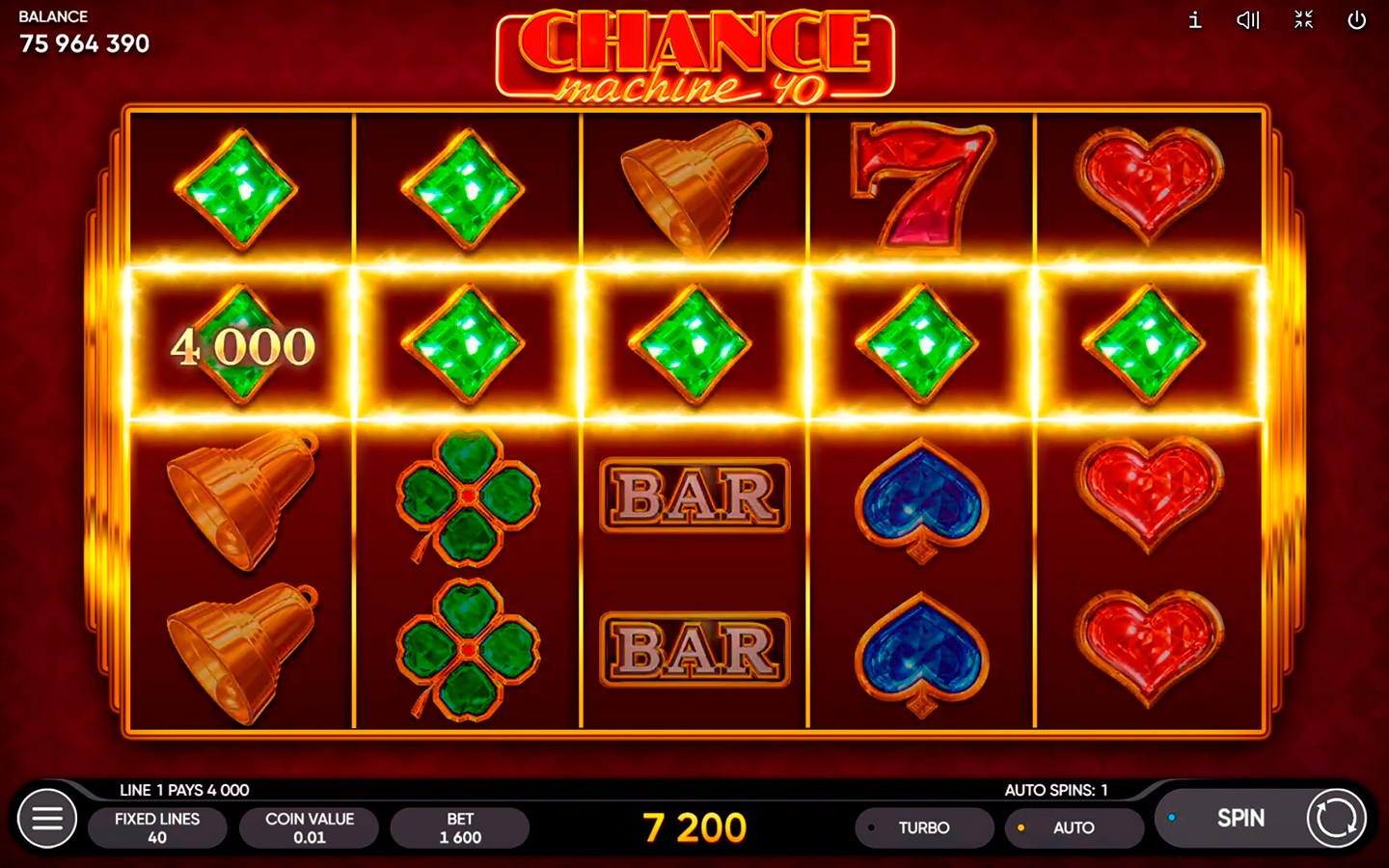 SLOT SUPPLIER | Try Chance Machine 40 game online!